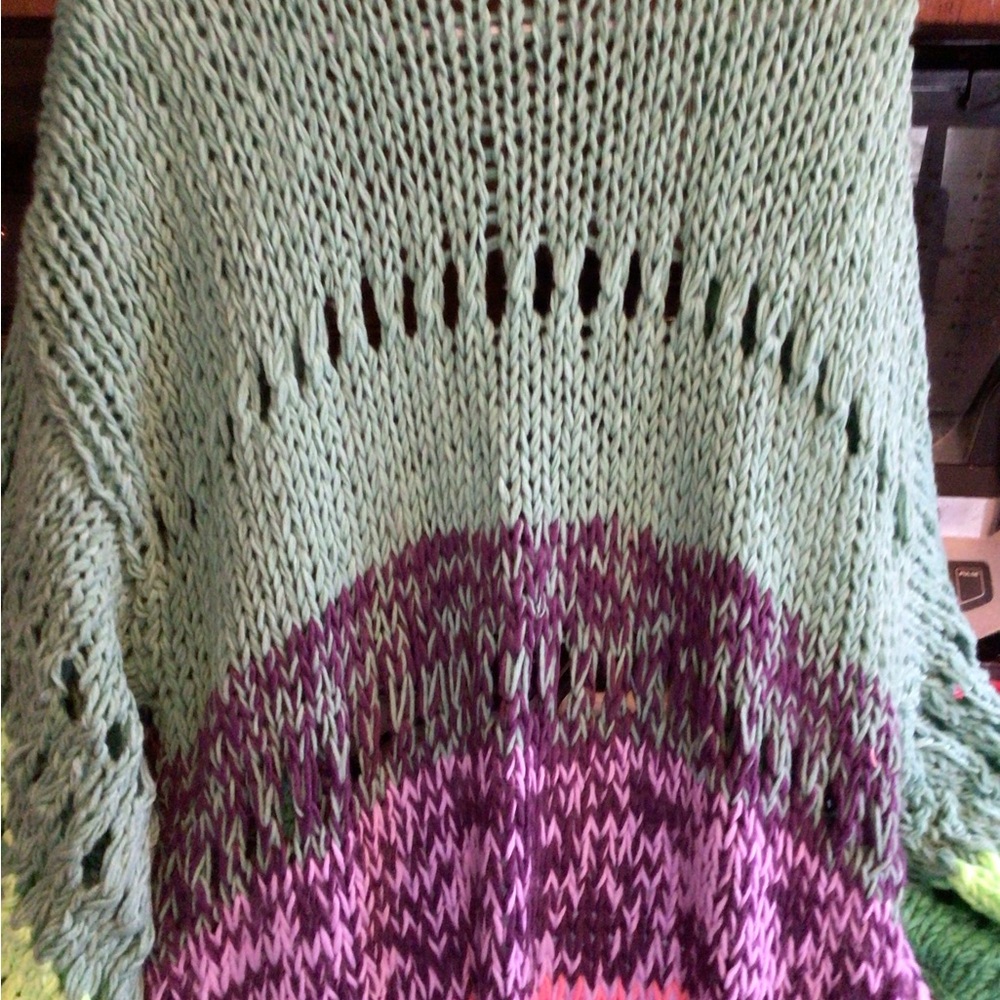 NEW! Boho hand stitched maxi cardigan - Picture 9 of 13